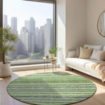 Machine Made ACN598 Green  Rugs 