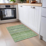 Machine Made ACN598 Green  Rugs 