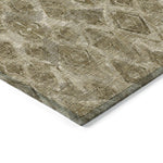 Machine Made ACN622 Mocha Brown Rugs 