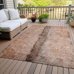 Machine Made ACN605 Paprika Orange Rugs 