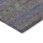 Machine Made ACN615 Purple  Rugs 