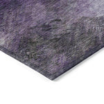 Machine Made ACN590 Purple  Rugs 