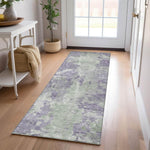 Machine Made ACN573 Purple  Rugs 