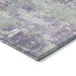 Machine Made ACN573 Purple  Rugs 
