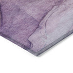 Machine Made ACN607 Purple  Rugs 