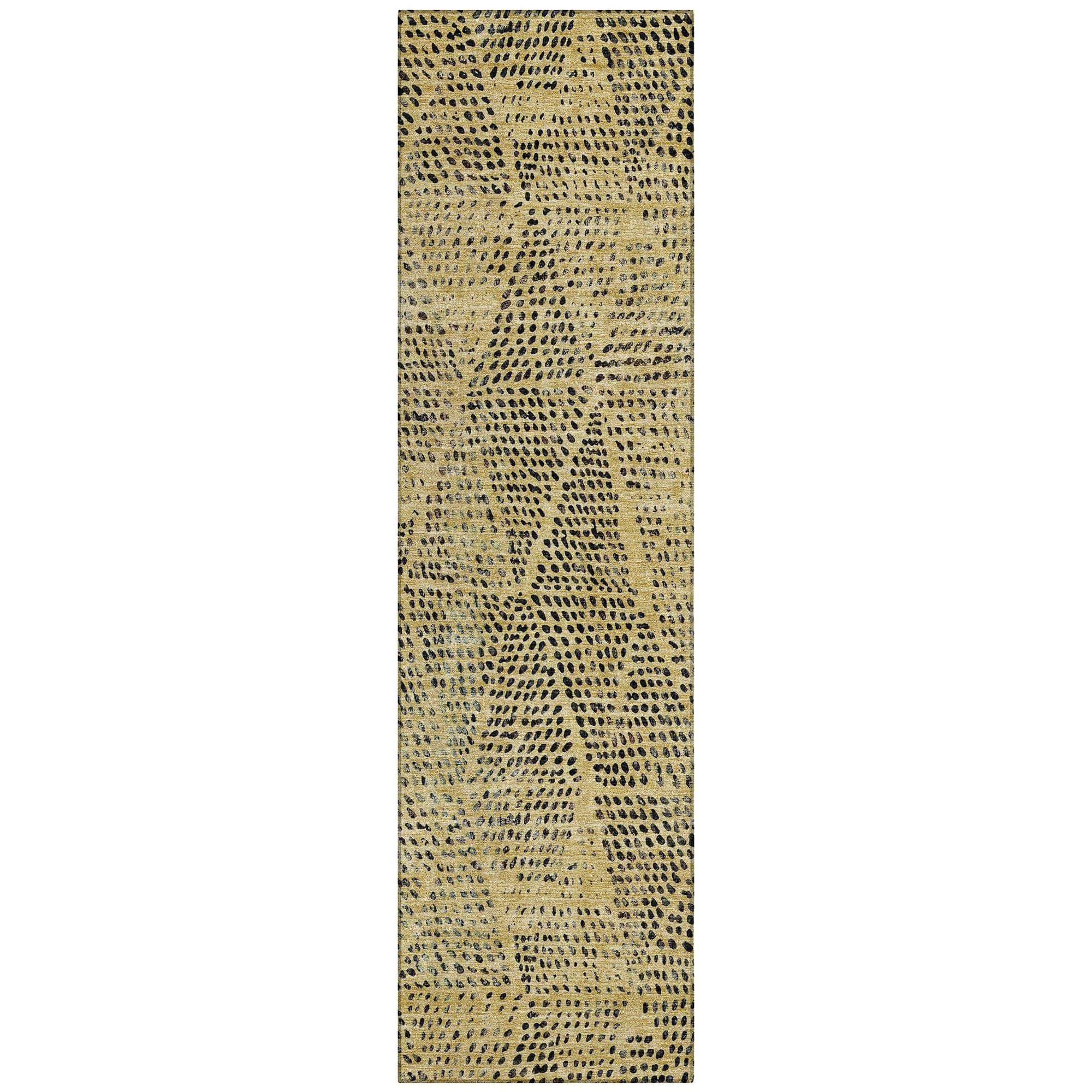 Machine Made ACN591 Gold  Rugs 