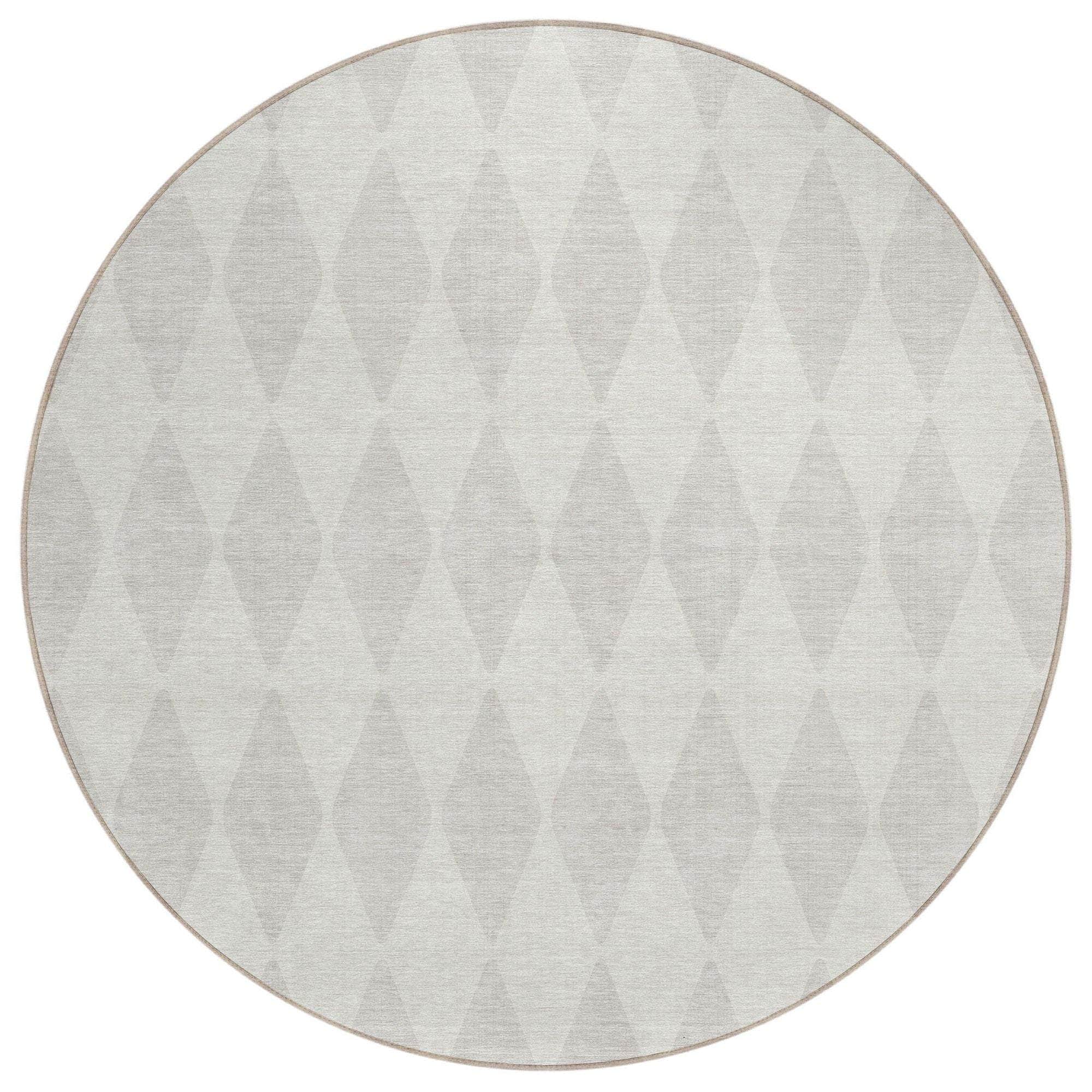 Machine Made ACN578 Ivory  Rugs 