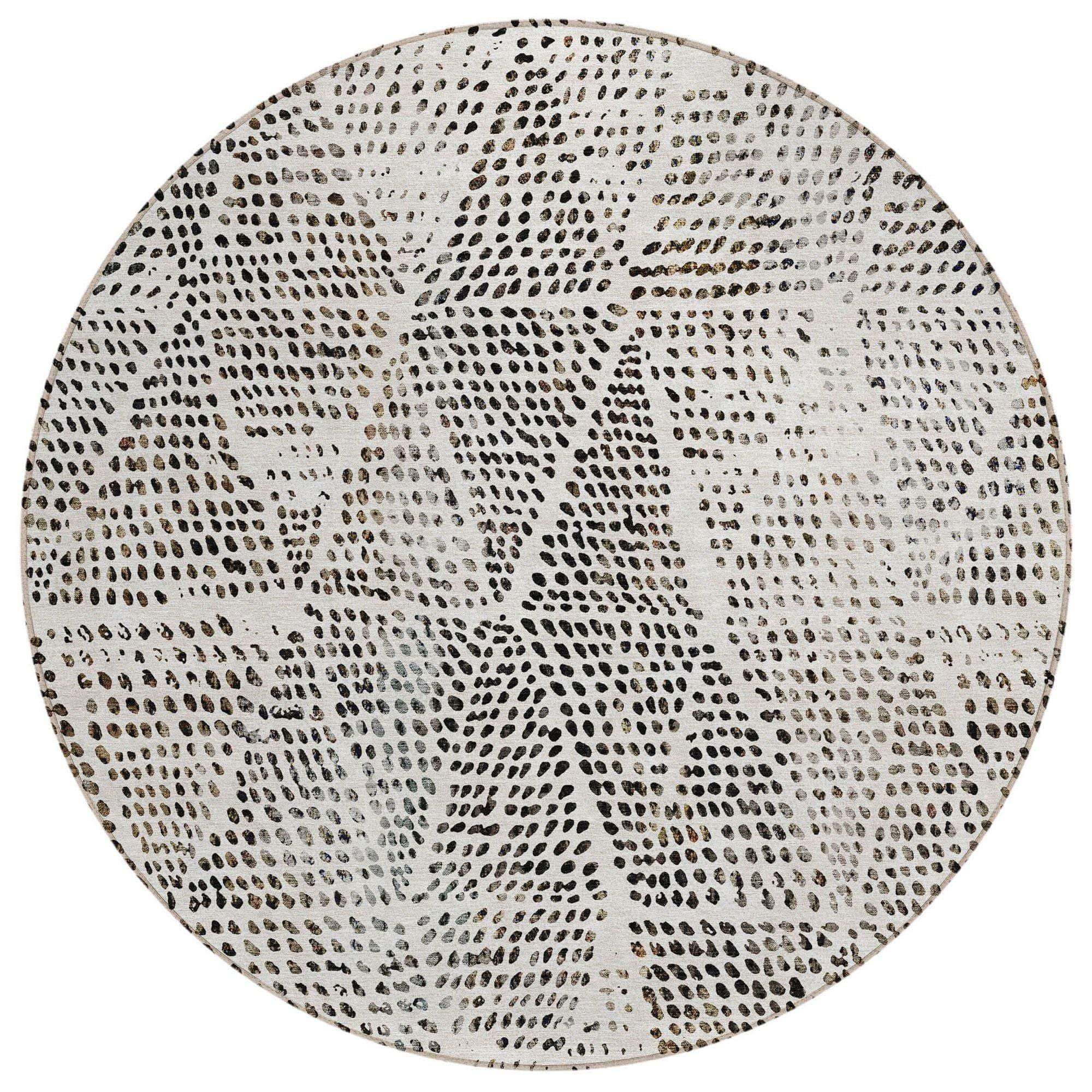 Machine Made ACN591 Ivory  Rugs 