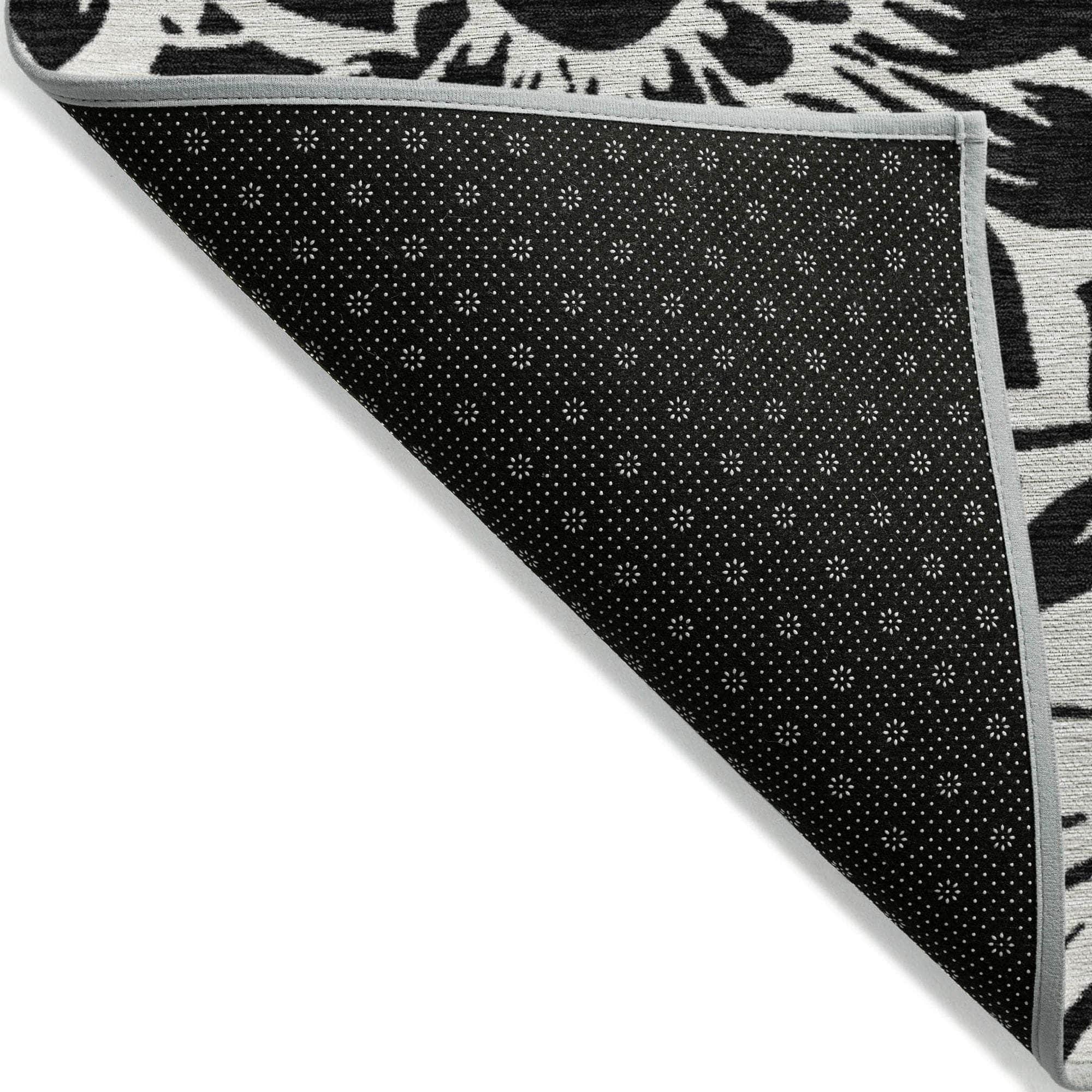 Machine Made ACN551 Black  Rugs 