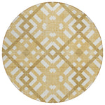 Machine Made ACN616 Gold  Rugs 