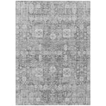 Machine Made ACN637 Gray  Rugs 