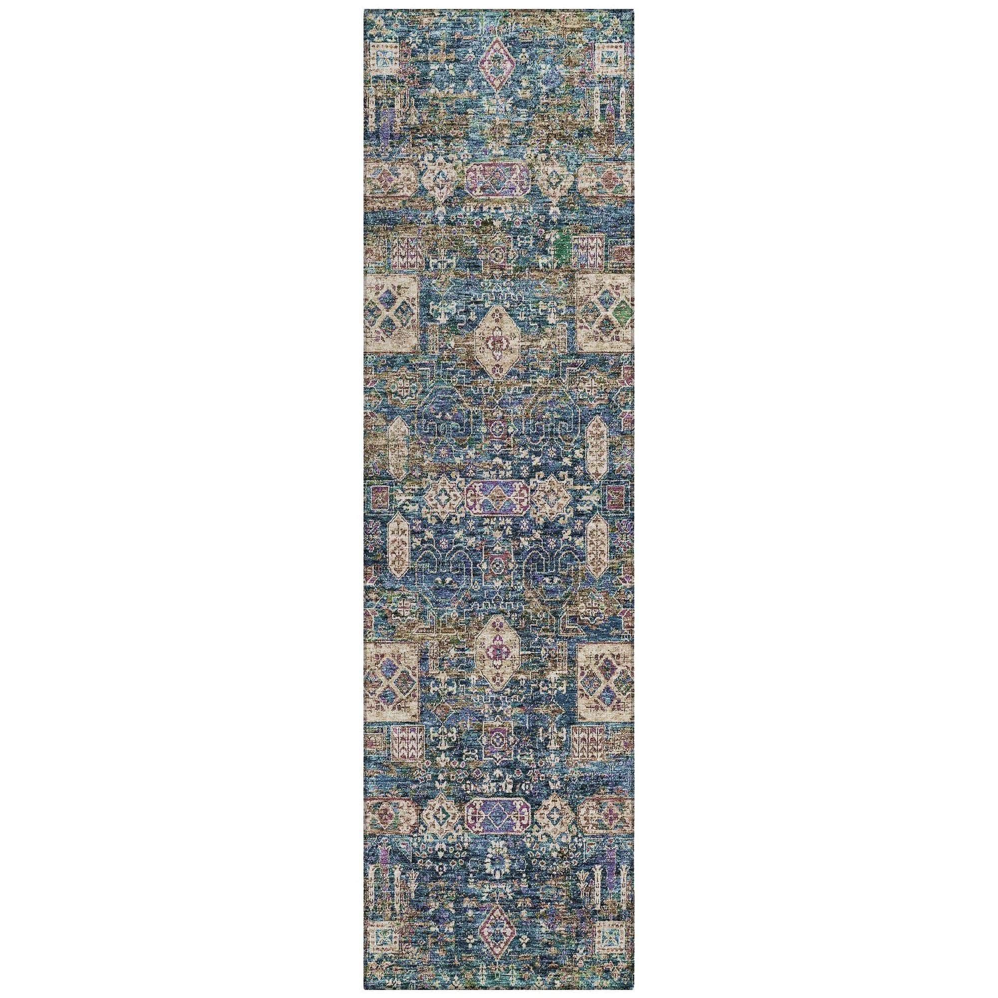 Machine Made ACN637 Green  Rugs 