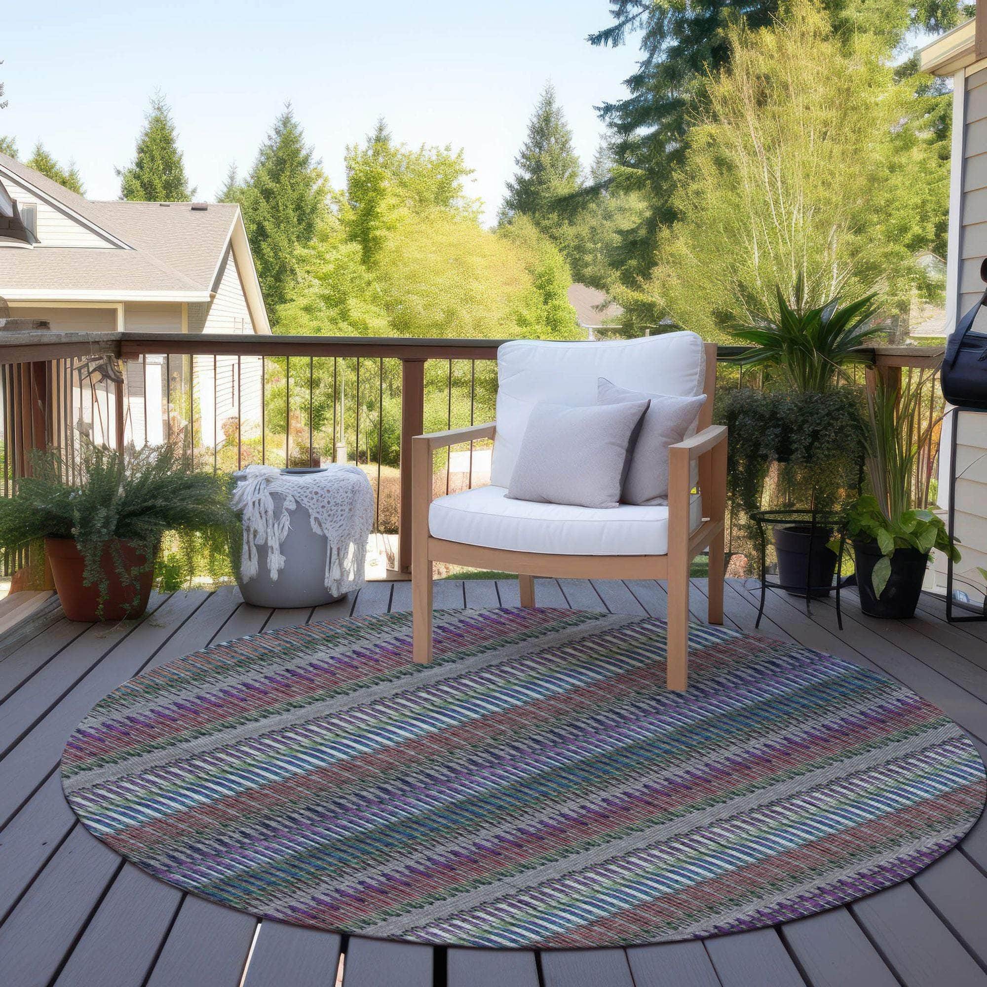 Machine Made ACN589 Taupe Brown Rugs 