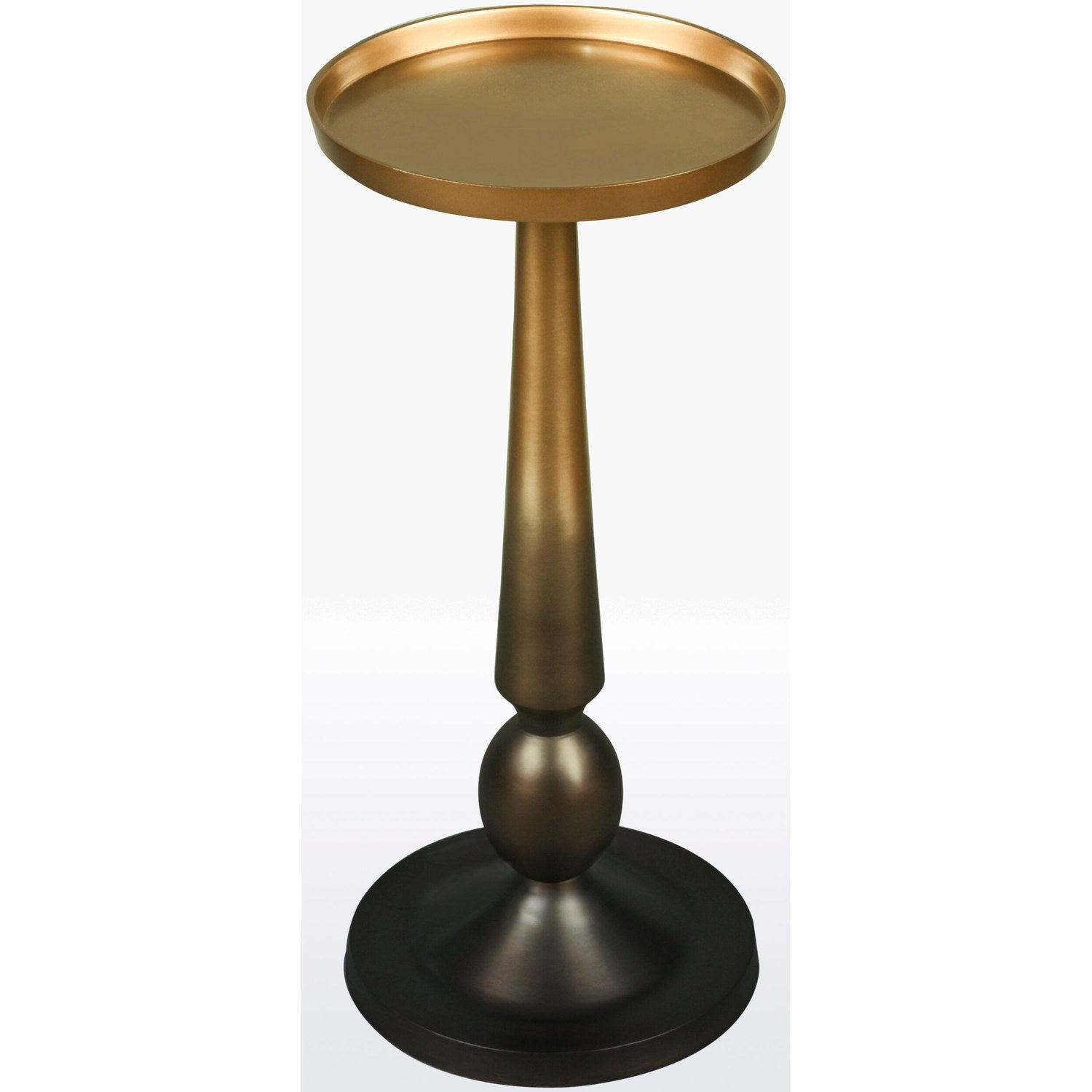 Molino End Table in Gold