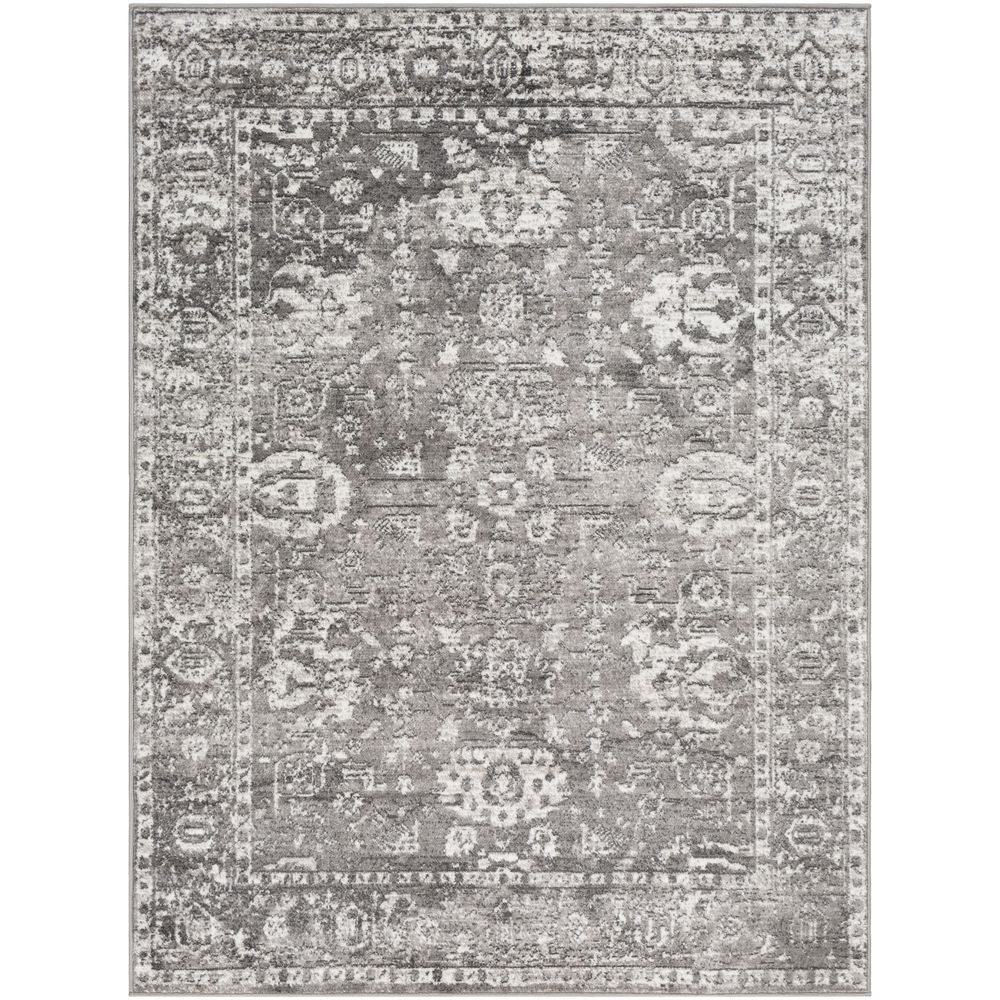 Monte Carlo MNC-2311 Light Gray/ Charcoal Rugs #color_light gray/ charcoal