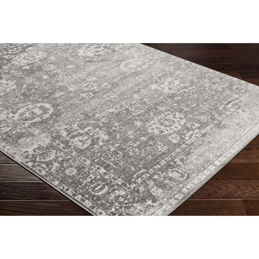 Monte Carlo MNC-2311 Light Gray/ Charcoal Rugs #color_light gray/ charcoal