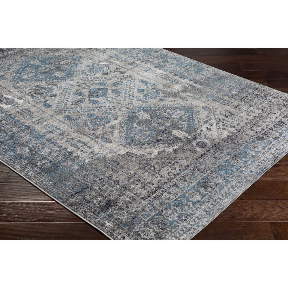 Monte Carlo MNC-2312 Light Gray/ Charcoal Rugs #color_light gray/ charcoal