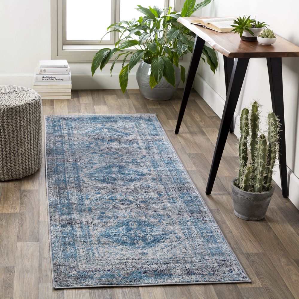 Monte Carlo MNC-2312 Light Gray/ Charcoal Rugs #color_light gray/ charcoal