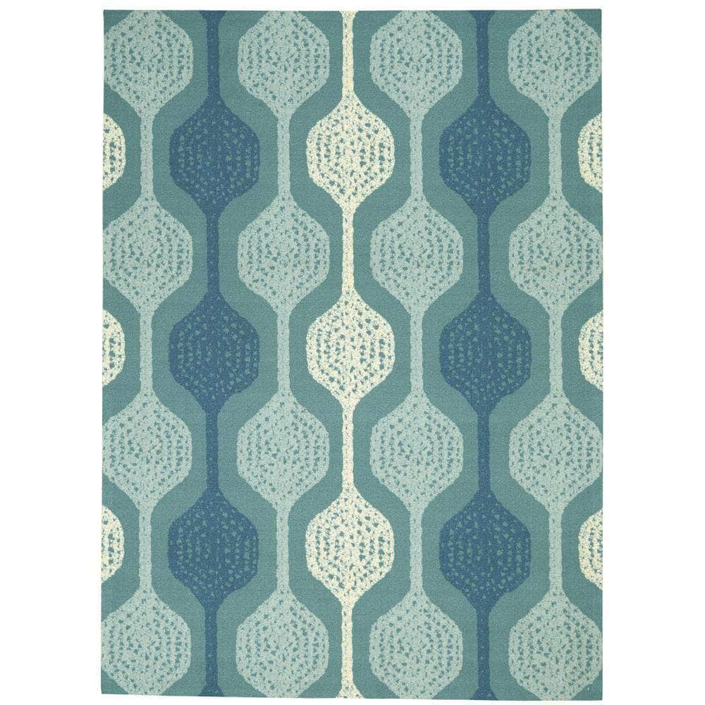 Sun & Shade SND70 Aqua Rugs #color_aqua
