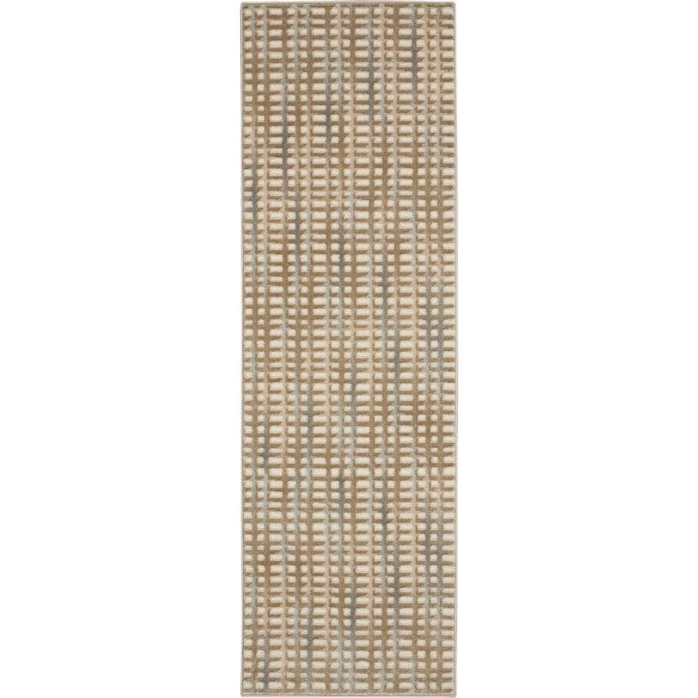 Solace SLA04 Beige/Blue Rugs #color_beige/blue