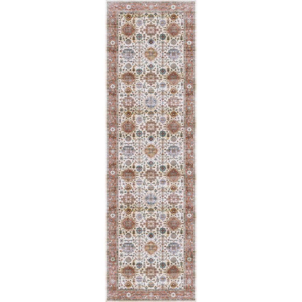 Fulton FUL12 Beige Multicolor Rugs #color_beige multicolor