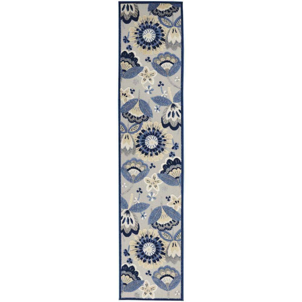 Aloha ALH25 Blue/Grey Rugs #color_blue/grey