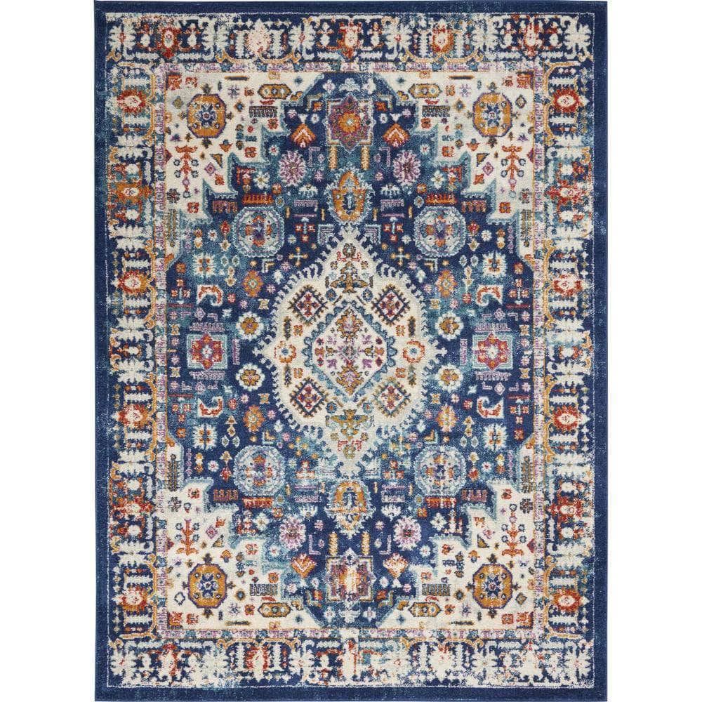 Passion PSN29 Blue/Multicolor Rugs #color_blue/multicolor