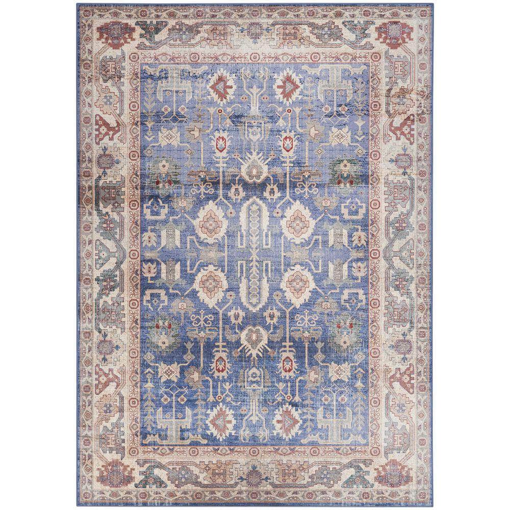 Vintage Home VNH02 Blue Rug #color_blue