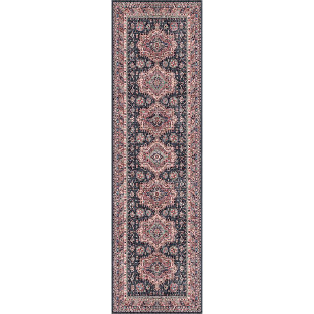 Vintage Home VNH03 Navy Rug #color_navy