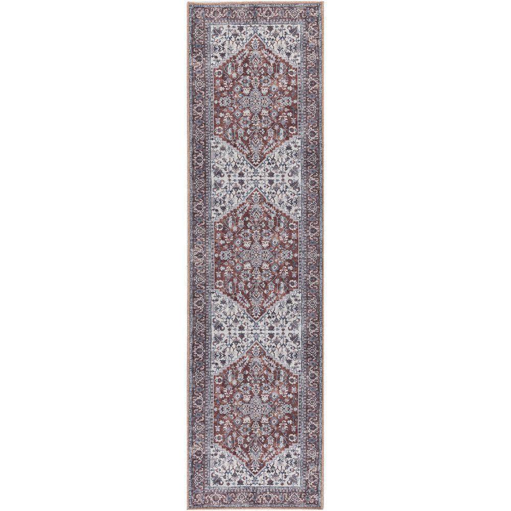 Machine Washable Series 1 SR104 Brick Ivory Rug #color_brick ivory