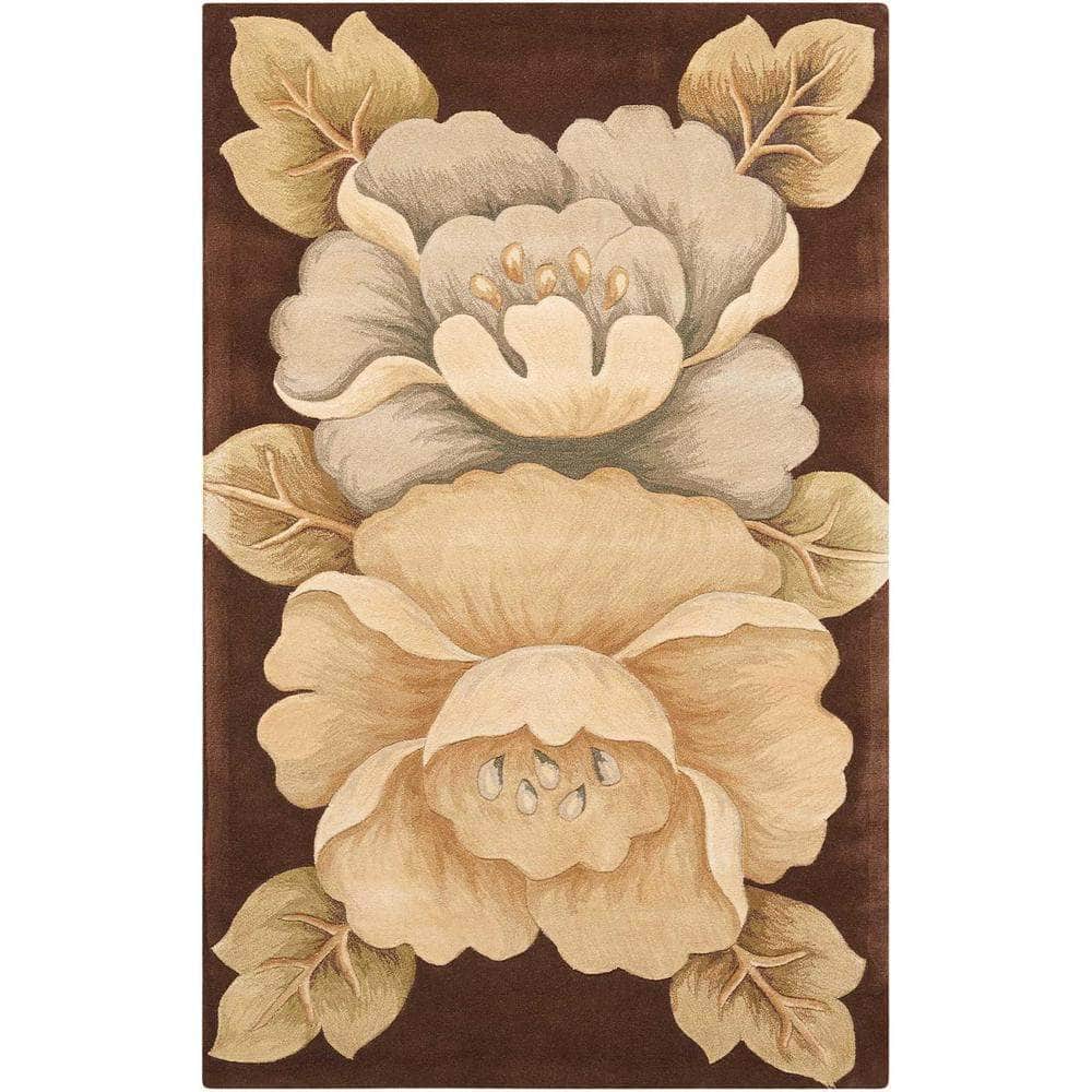 Tropics TS09 Brown Rugs #color_brown
