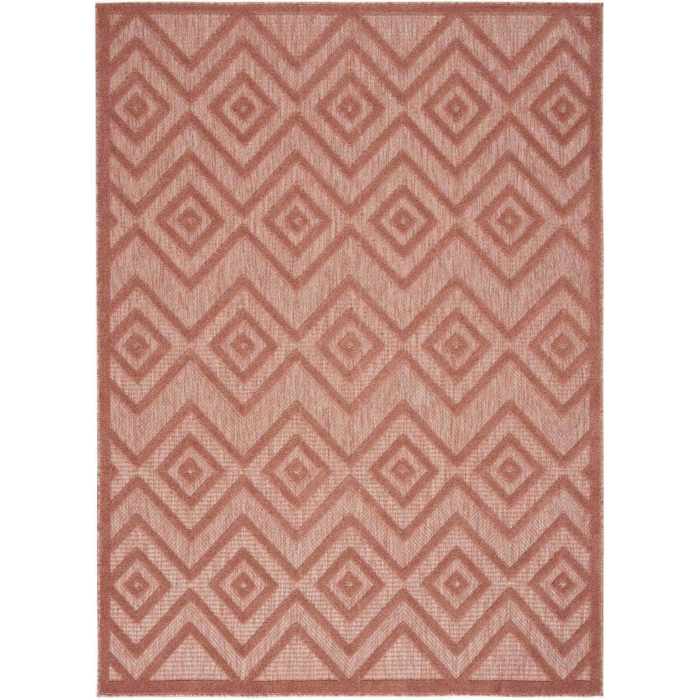 Versatile NRV01 Coral/Orange Rugs #color_coral/orange