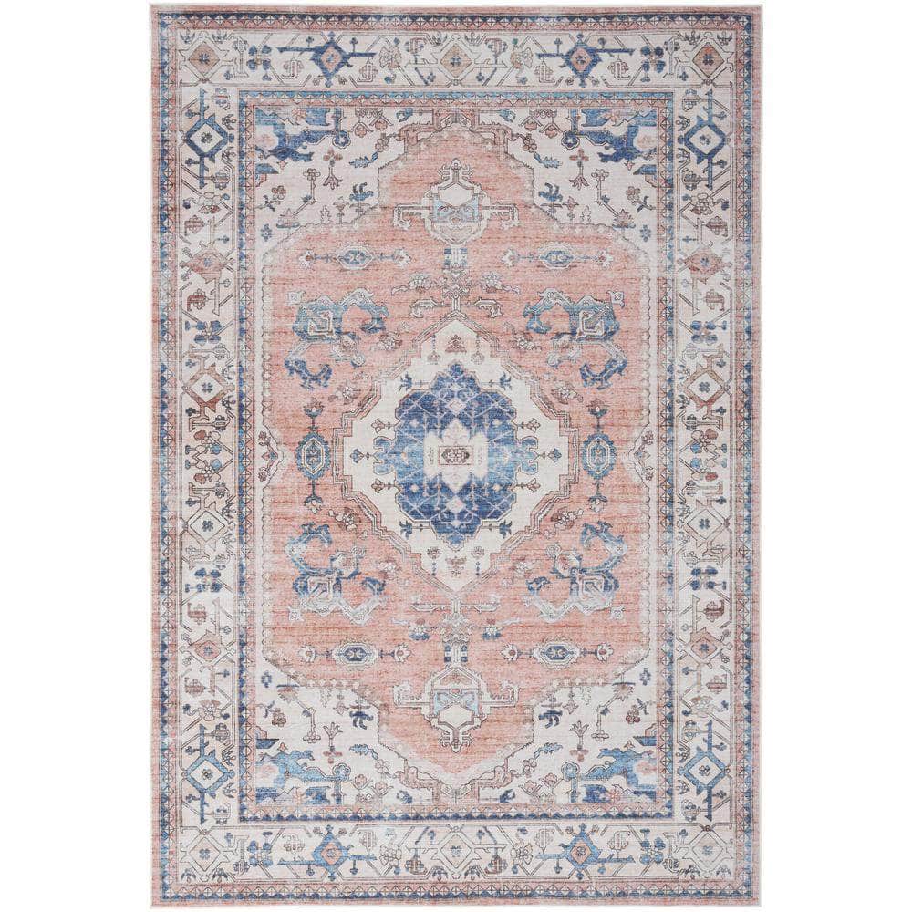 Fulton FUL11 Coral Rugs #color_coral