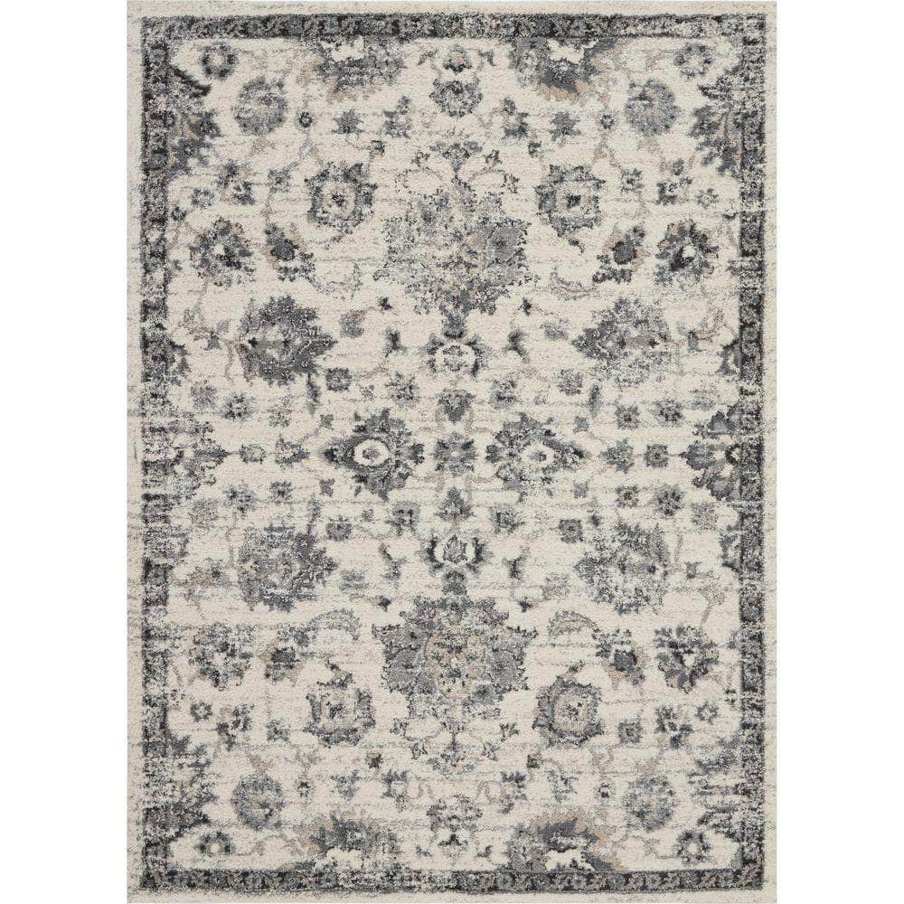 Fusion FSS15 Cream/Grey Rugs #color_cream/grey