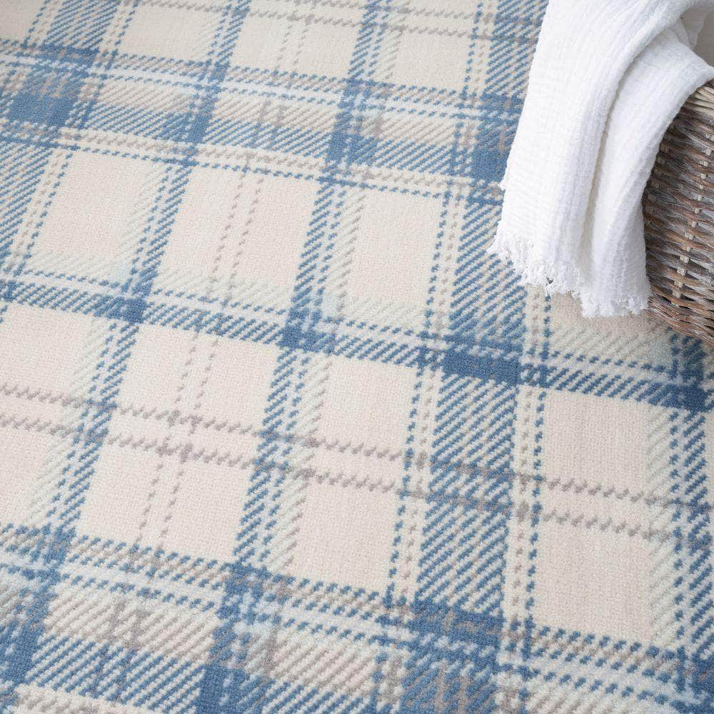 Grafix GRF03 Ivory Blue Rug #color_ivory blue