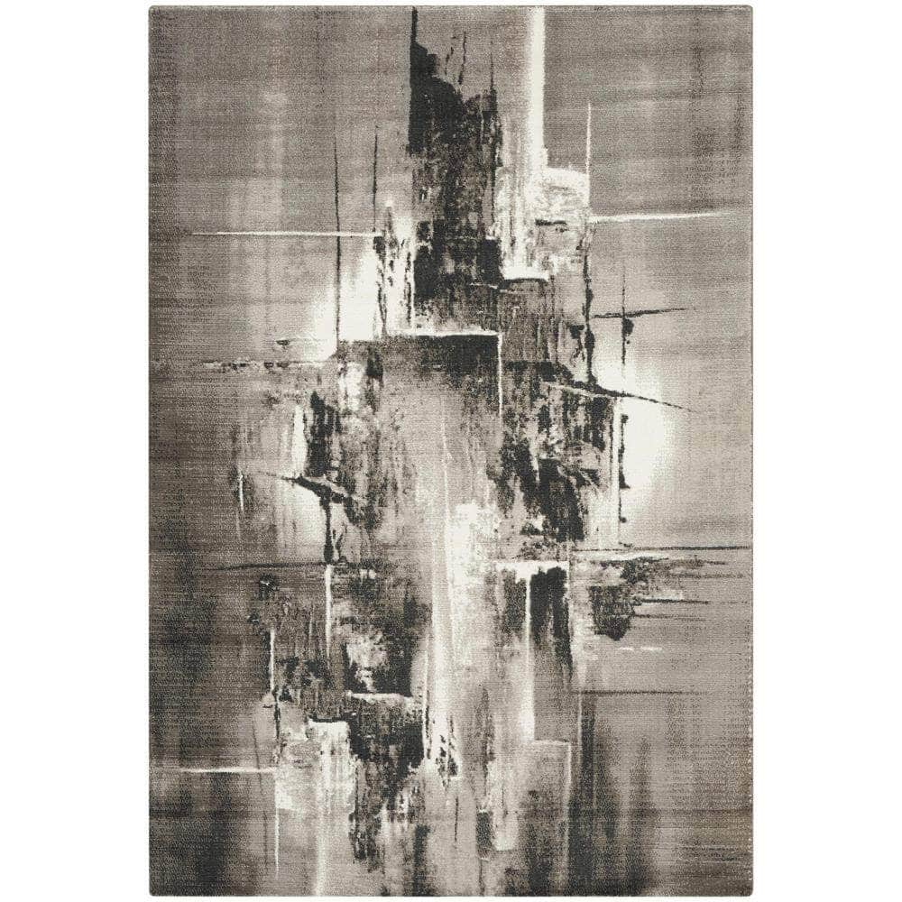 Twilight TWI30 Grey Ivory Black Rugs #color_grey ivory black