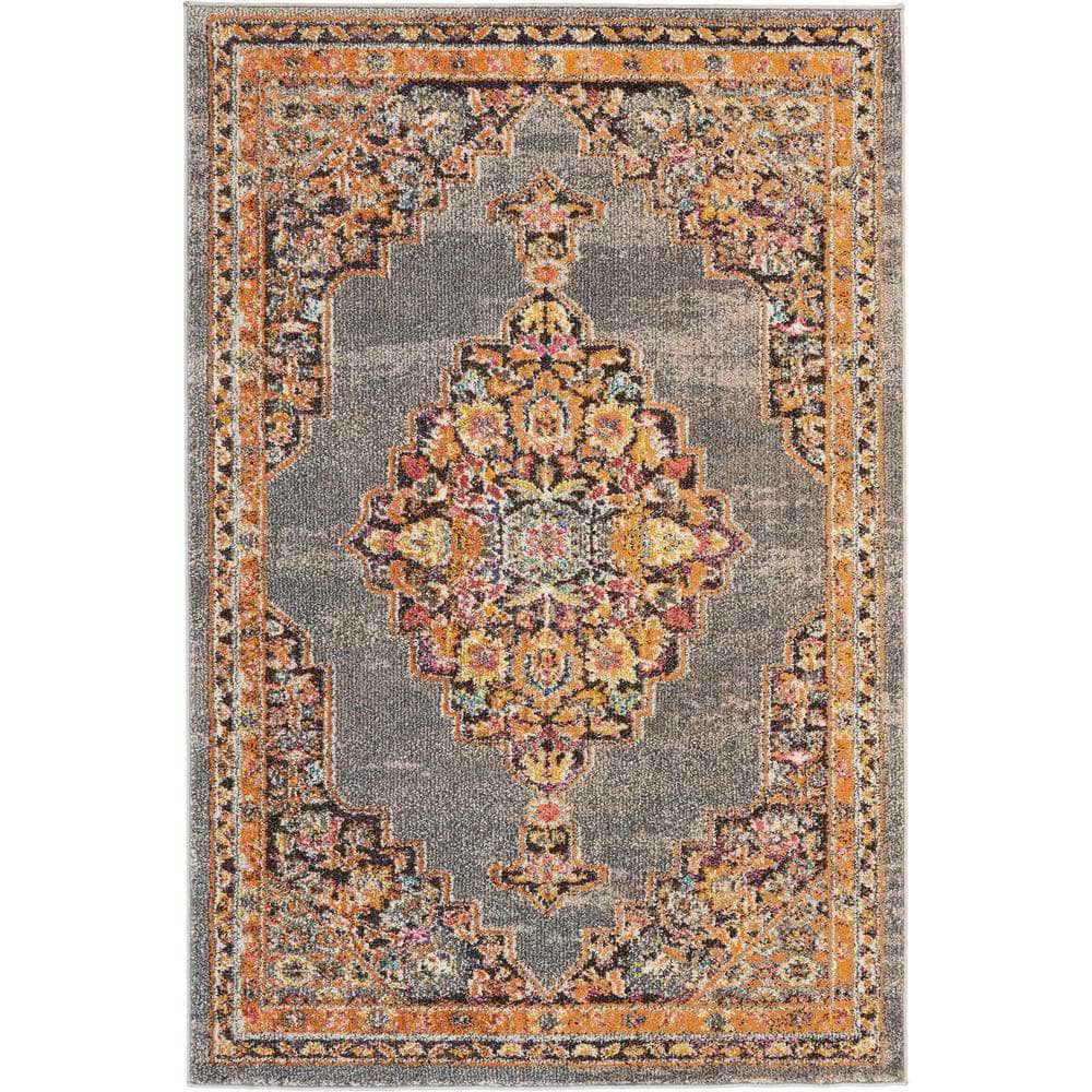 Passionate PST01 Grey Rugs #color_grey
