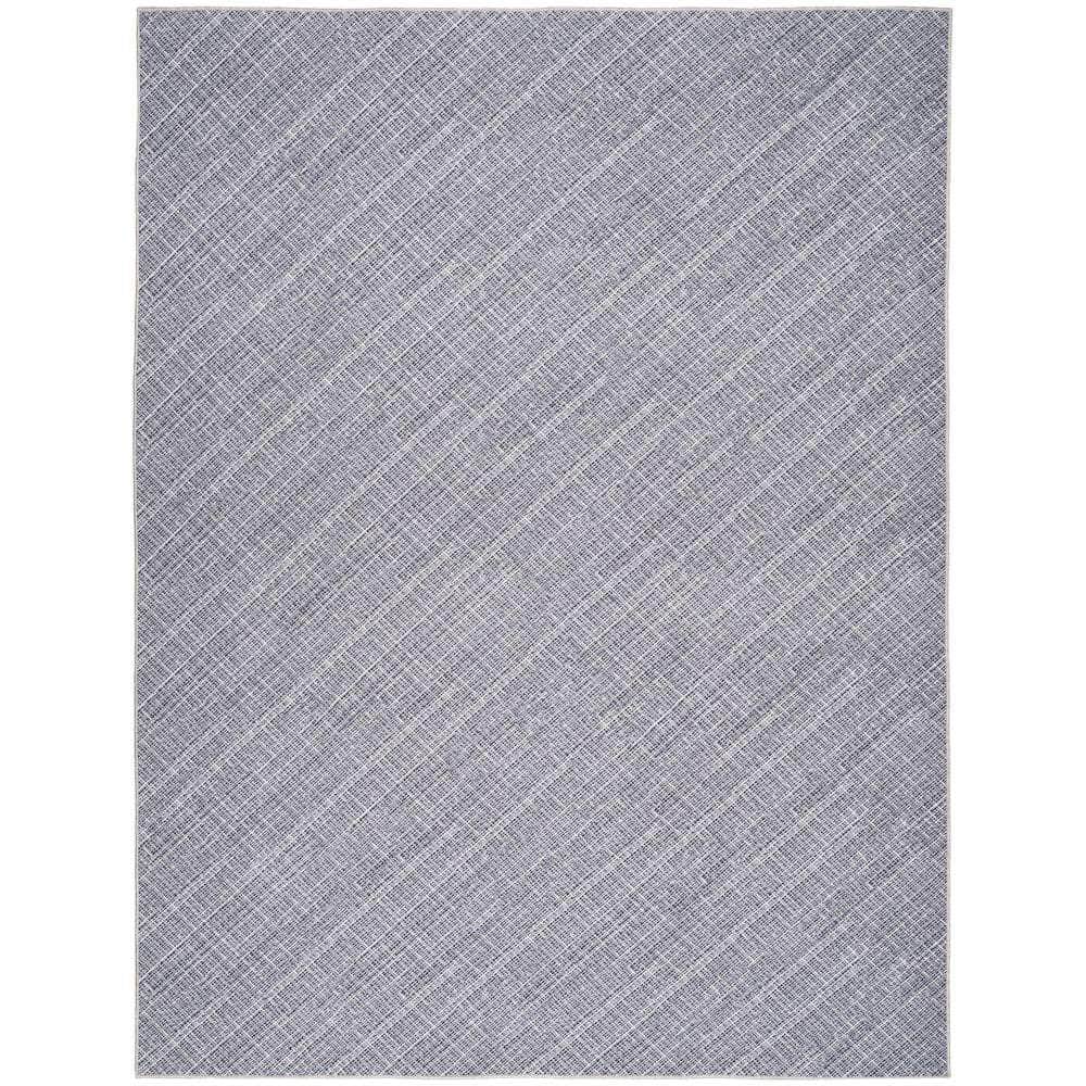Nourison Washables NWB08 Grey Rug #color_grey