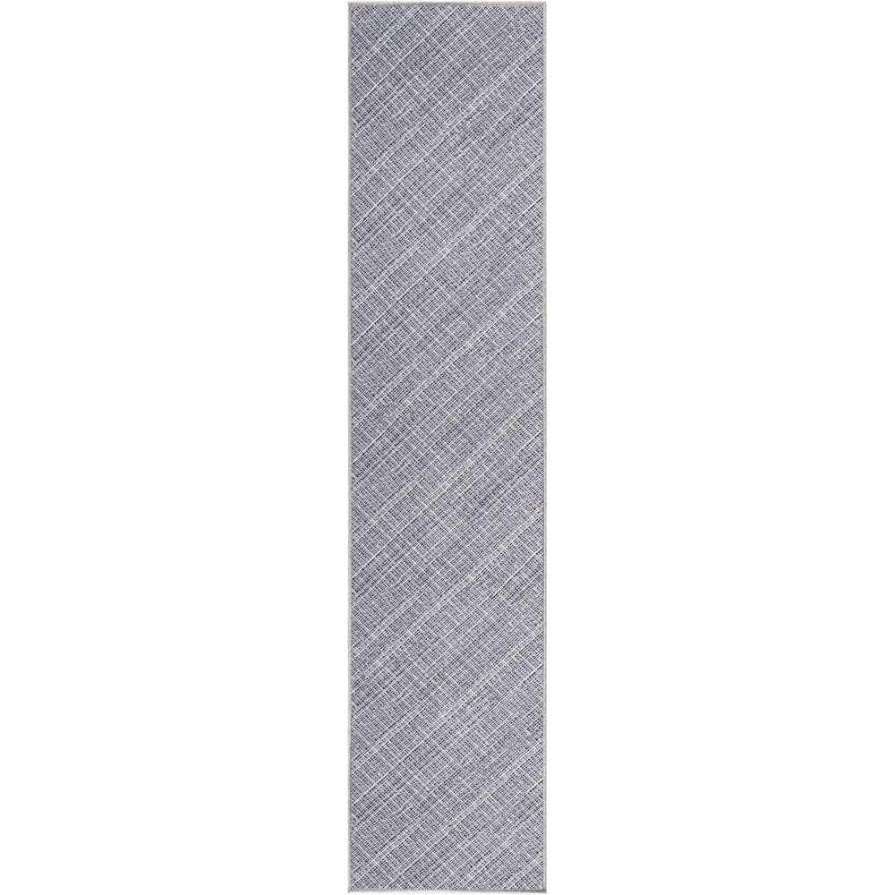 Nourison Washables NWB08 Grey Rug #color_grey