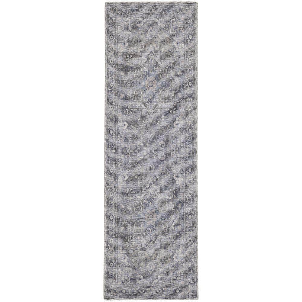 Machine Washable Series 1 SR101 Grey Rug #color_grey