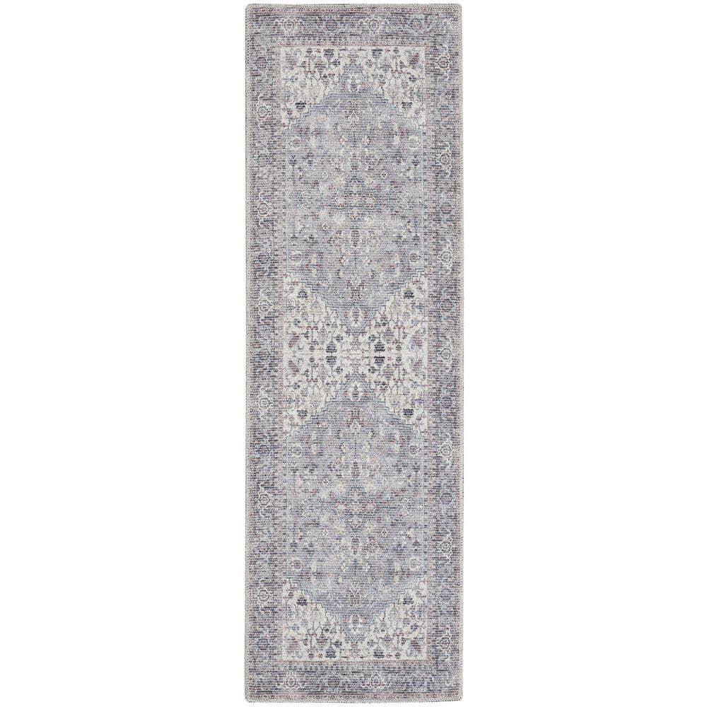 Machine Washable Series 1 SR104 Grey Rug #color_grey