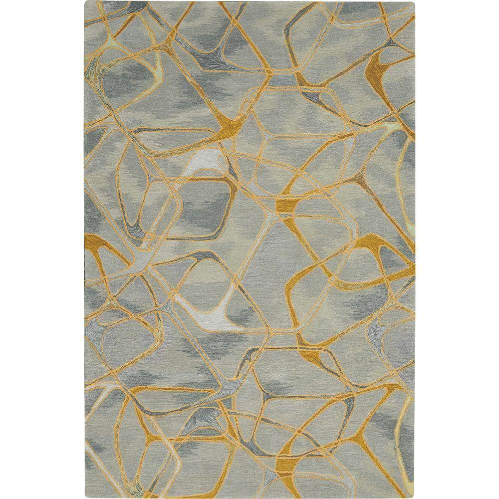 Symmetry SMM05 Grey/Yellow Rugs #color_grey/yellow