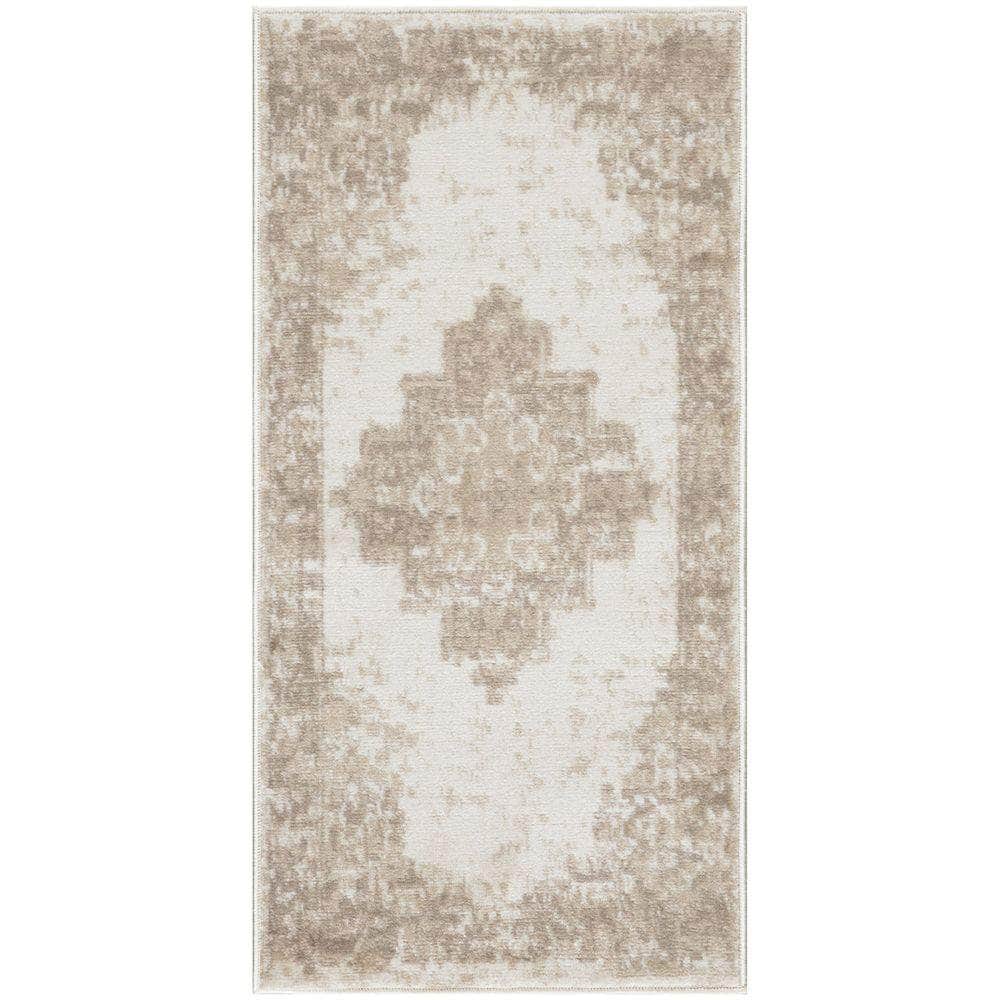 Grafix GRF14 Ivory Beige Rug #color_ivory beige