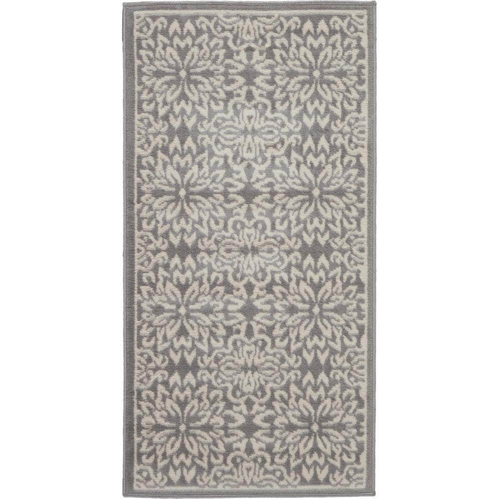 Jubilant JUB06 Ivory/Grey Rugs #color_ivory/grey