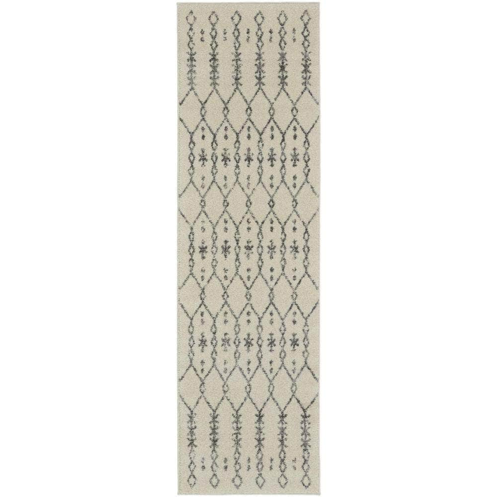 Passion PSN40 Ivory/Grey Rugs #color_ivory/grey