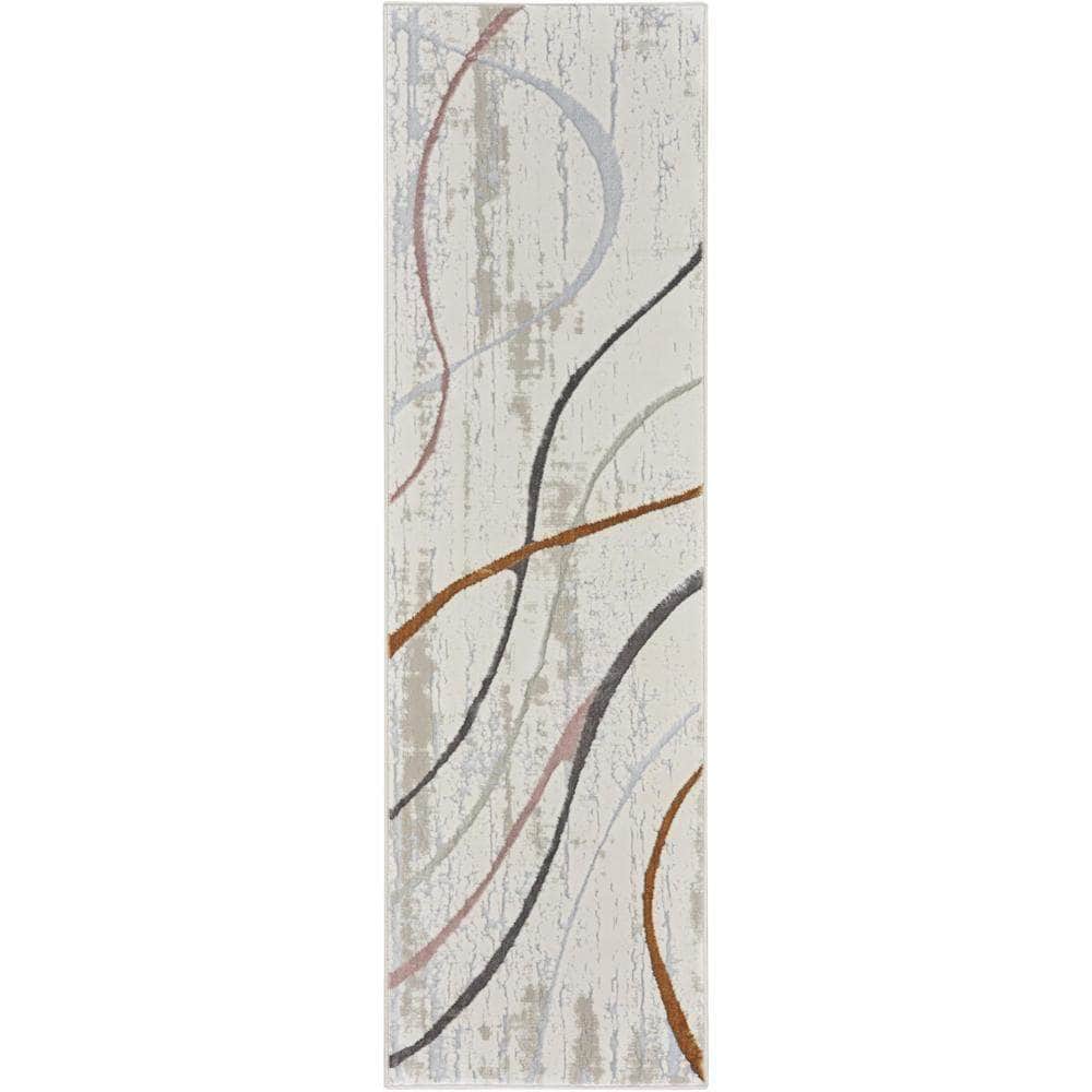 Glam GLM01 Ivory Multicolor Rugs #color_ivory multicolor
