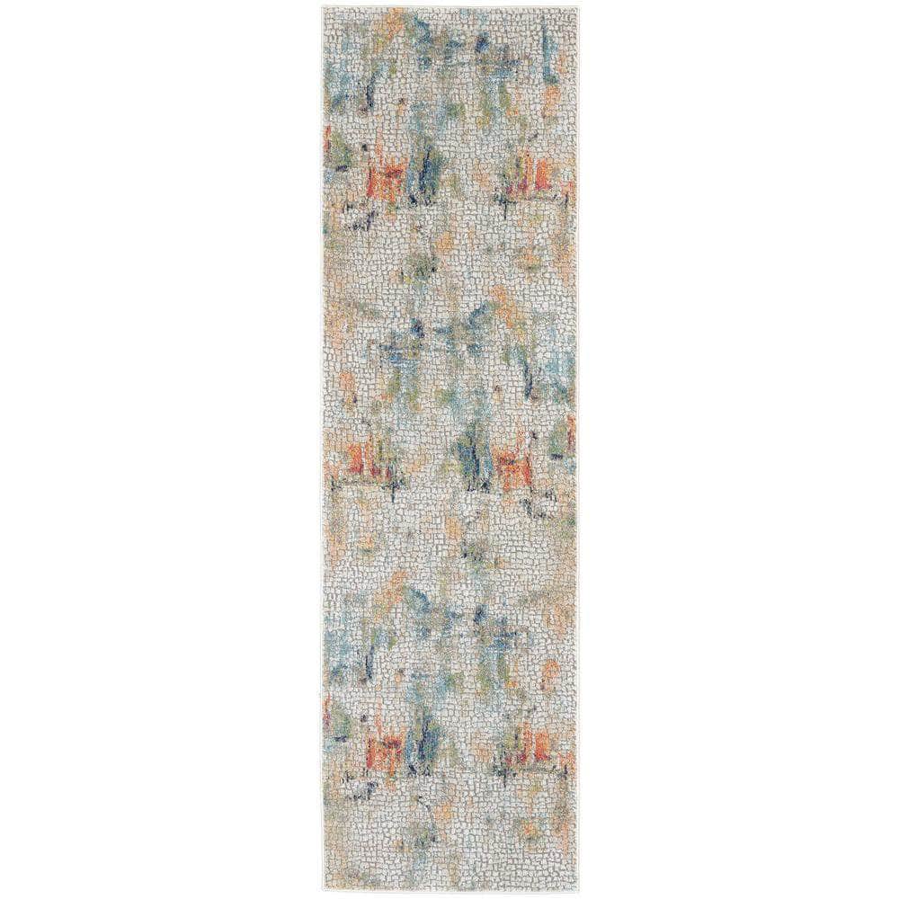Global Vintage GLB09 Ivory/Multicolor Rugs #color_ivory/multicolor
