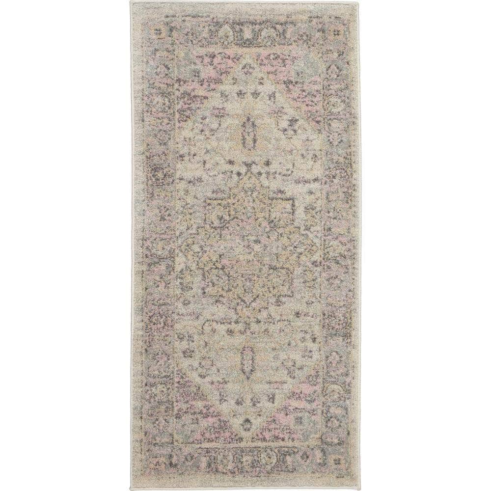 Tranquil TRA06 Ivory/Pink Rugs #color_ivory/pink