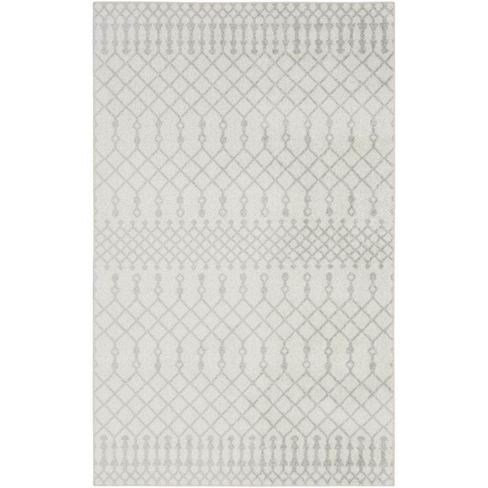 Astra Machine Washable ASW10 Ivory Rugs #color_ivory