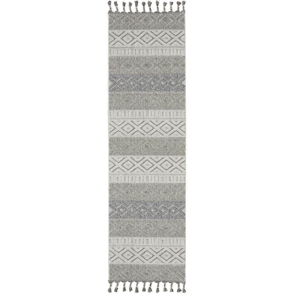 Elwood ELW03 Ivory/Slate Rugs #color_ivory/slate